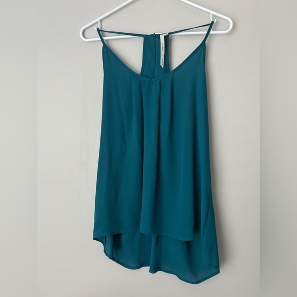 Bellatrix Teal Sleeveless Women's Top